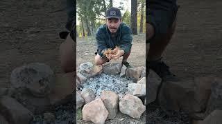 How to start a FIRE with Flint and Steel  #survival #fire