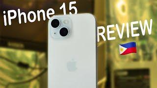 iPhone 15  - Short Review in 2024 - Philippines [Tagalog]