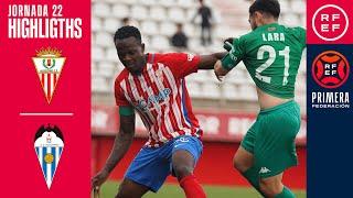 Resumen #PrimeraFederación | Algeciras CF 1-1 CD Alcoyano | Jornada 22, Grupo 2