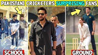 When Famous Pakistani Cricketers Surprising Their Fans | Babar, Shaheen, Shadab, Afridi