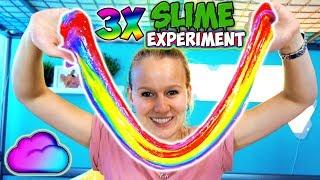 KATHIS SLIME EXPERIMENT 3x Regenbogen Schleim selber machen Wie macht man coolen Rainbow Slime?