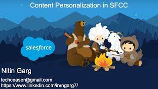 Content Personalization in SFCC