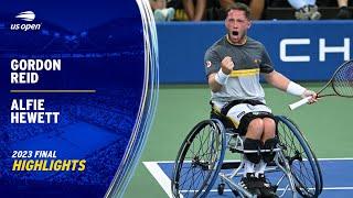 Gordon Reid vs. Alfie Hewett Highlights | 2023 US Open 2023 Final