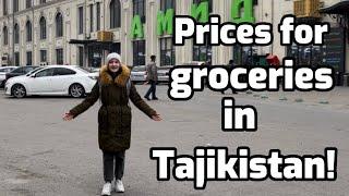How much do groceries cost in Khujand, Tajikistan?