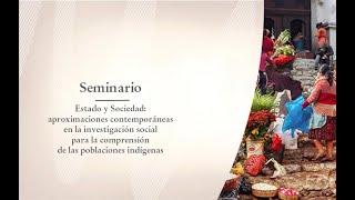 Seminario Institucional Estado y Sociedad - Oct,2024