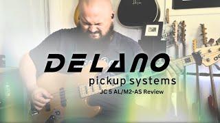 DELANO Pickups // Noise-canceling Five-string J Bass Pickups // JC 5 AL/M2-AS Review