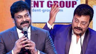 An amazing intro of Sai Kumar to invite Megastar Chiranjeevi garu to the South Awards Stage