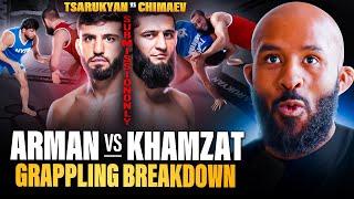 "Khamzat Is SO FREAKING GOOD!" | KHAMZAT CHIMAEV vs ARMAN TSARUKYAN GRAPPLING BREAKDOWN!