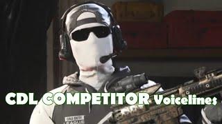 Call of Duty: Warzone - Operator "CDL Competitor" Voicelines