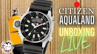 Citizen Aqualand Promaster (Live Unboxing) | ⌚️WatchTheReview⌚️