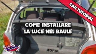 AUTO-DELUX | Come installare una luce nel baule dell'auto?