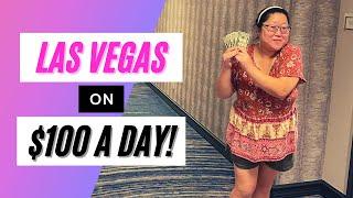 Las Vegas BUDGET Travel | How To Visit Vegas On $100 A DAY!