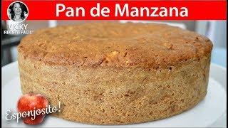 Pan de Manzana | #VickyRecetaFacil