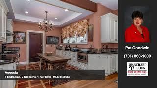 Homes for sale Augusta GA $1,275,000 Blanchard & Calhoun