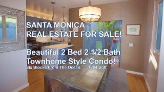 2547 6th Street Townhouse Style Condo For Sale Santa Monica