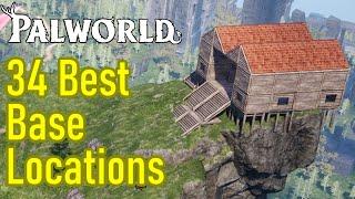 Palworld best base location, 34 INSANE base building spots, ultimate building ideas