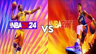 NBA 2K24 vs NBA 2K23 Comparison (Gameplay, Graphics...)