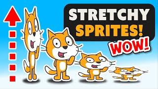 Finally! We have "Stretchy Sprites" in Scratch - Full Tutorial