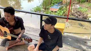 Trường xuân an (full rap) _ thuận chùa, khang blue cover guitar.