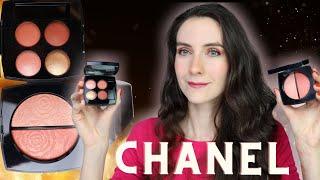 NEW CHANEL SPRING 2021 Makeup Collection Les Fleurs de Chanel | Swatches & Review