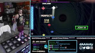 [StepManiaX] Daaanty - Paranoid Wild - 2 Perfects 99,969