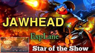 JAWHEAD EXP LANE  Star of the Show #mlbbcreatorcamp #mlbb #jawhead #fighter #mlbb #mlbbphilippines