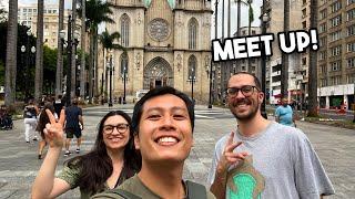 I meet up with my followers from Brazil! 