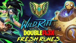 DoubleFL3X & Fresh Runes Stream Highlights | ft. Attack King - Wild Rift Funny Moments