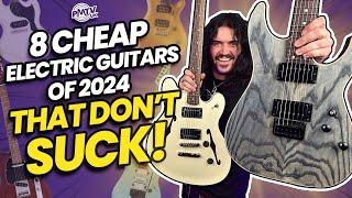 8 Best Cheap Electric Guitars Of 2024 That Don't Suck! - Great Tone At Awesome Prices!