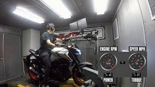 2020 Yamaha MT-03 Dyno