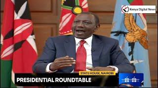 HOT! President Ruto faces rough time answering tough questions from Journalists on Police brutality!