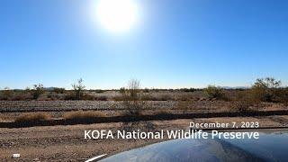 Kofa National Wildlife Preserve Overland Trip