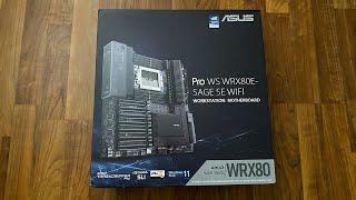 Asus Pro WS WRX80E-Sage SE WiFi | Best AMD Threadripper PRO Motherboard | Unboxing