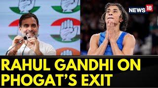 Paris Olympics 2024 | Congress Leader Rahul Gandhi On Vinesh Phogat's Disqualification | News18