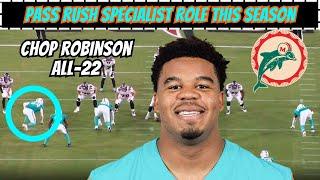 Film Breakdown: Chop Robinson had a Mixed Bag Performance vs the Buccaneers