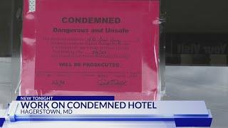 Hagerstown hotel condemned, displacing tenants while repairs in the works