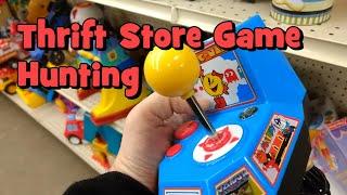 Thrift Store Game Hunting #6: Lucky and Interesting Finds... (Plus Trip to a Local "Flea Market")