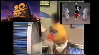 20th Century Fox Fanfare with Bert, Ernie, Mickey and The Chipmunks (Most viewed video of all time!)