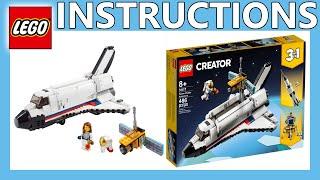 LEGO Instructions | Space Shuttle Adventure | 31117 | LEGO Creator 2021