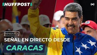 SEÑAL en DIRECTO desde CARACAS TRAS LAS ELECCIONES VENEZOLANAS | El HuffPost