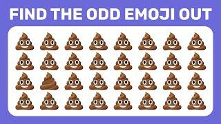 Find the ODD One Out! Emoji Quiz | Easy, Medium, Hard