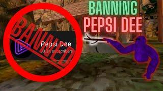 BANNING PEPSI DEE (again) - Gorilla Tag Stick Justice