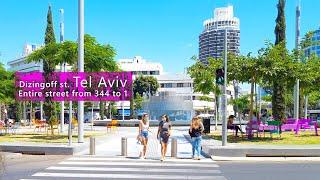 TEL AVIV，今天的Dizengoff Street，虚拟步行