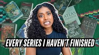 finishing every book series I'm in the middle of | my series TBR for 2025