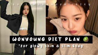 Wonyoung Inspired Diet For Glowing Skin & Slim Body 