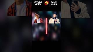 Piyush Joshi VS Sahil Joshi = #automobile #piyushjos #comparison #souravpiyush #millionviews#facts