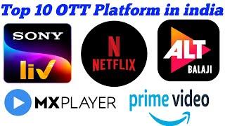 Top 10 OTT Platform in india | Best OTT Platform in india |