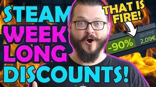 Steam Weeklong Deals! 10 Games to make THIS Week Legendary!