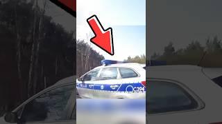 When a Cop Fails to Check the Mirrors Before Turning 