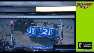 No. 21 crewmember OK after hit on pit road